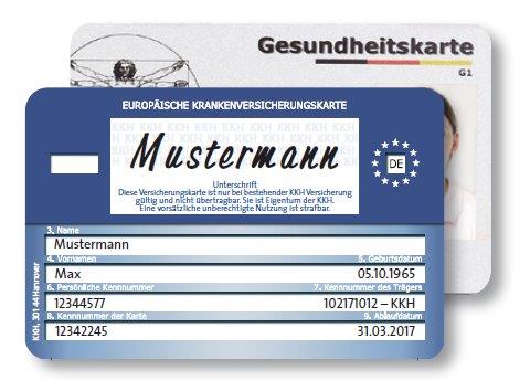 Card de Sanatate Gratuit pentru Germania (KKH)